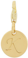 Thumbnail for your product : Anna Lou Gold plated small k disk charm