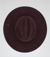 Thumbnail for your product : Reiss Mimi WIDE BRIM TRILBY HAT