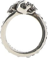 Thumbnail for your product : Alexander McQueen Wrap Around Skull Ring