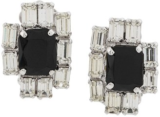 Christian Dior X Susan Caplan 1990's Archive Embellished Clip-On Earrings