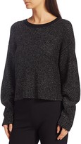 Thumbnail for your product : Rag & Bone Jubilee Metallic Merino Wool-Blend Sweater