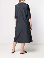 Thumbnail for your product : Jil Sander Navy tied waist midi dress