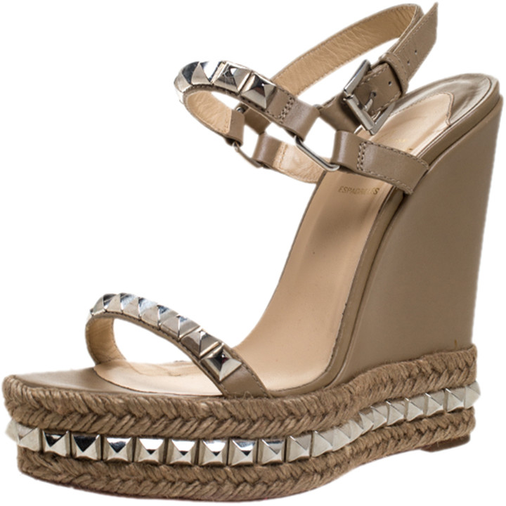 cataclou espadrille wedge sandal