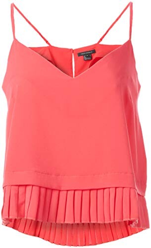 French Connection Womens Classic Crepe Light Polly Tops 