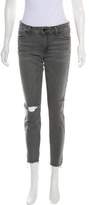Thumbnail for your product : Mother Mid-Rise Skinny Jeans