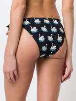 Thumbnail for your product : Stella McCartney adjustable swan bikini briefs