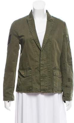 Zadig & Voltaire Patched Peaked Lapel Jacket