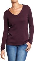 Thumbnail for your product : Old Navy Women's Lightweight V-Neck Sweaters