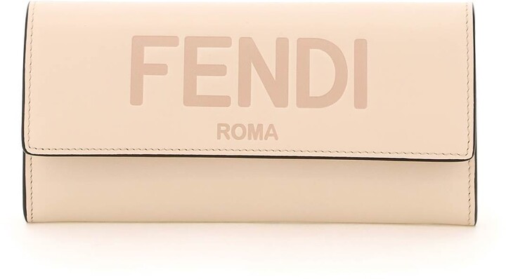 Fendi Logo Embossed Wallet - ShopStyle