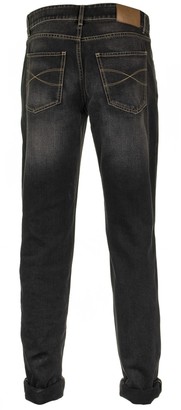Brunello Cucinelli Grey Denim Five-pocket Traditional-fit Trousers