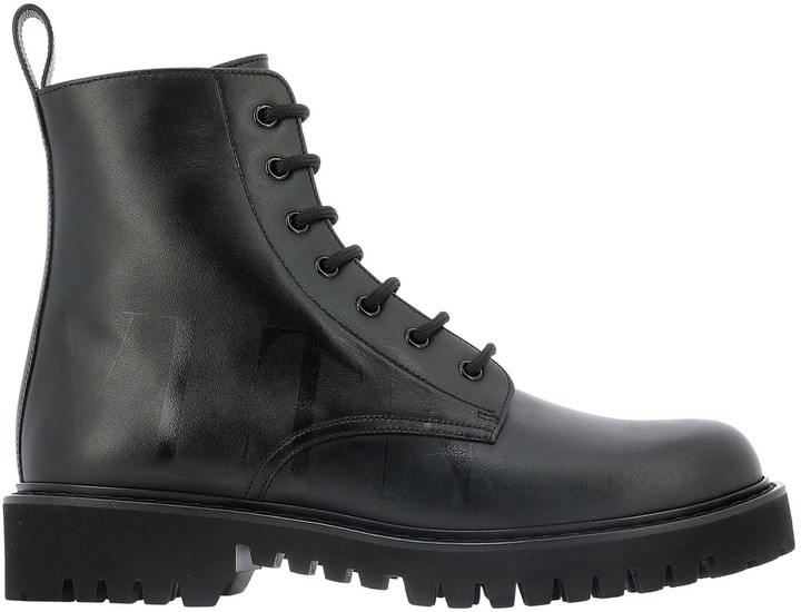 valentino vltn combat boots