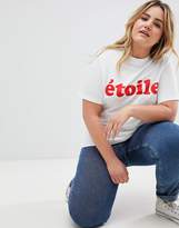 Thumbnail for your product : Daisy Street Plus t-shirt with etoile print