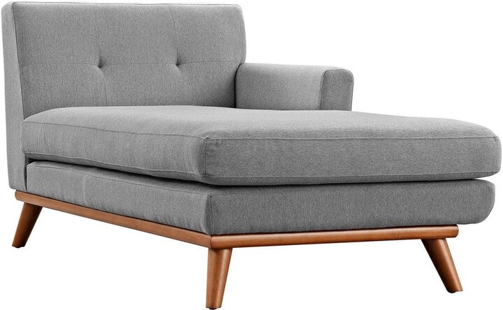 Modway Engage Expectation Gray Right-Facing Chaise
