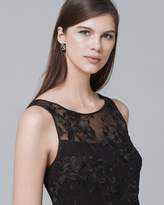 Thumbnail for your product : Whbm Black Lace Fit-and-Flare Dress