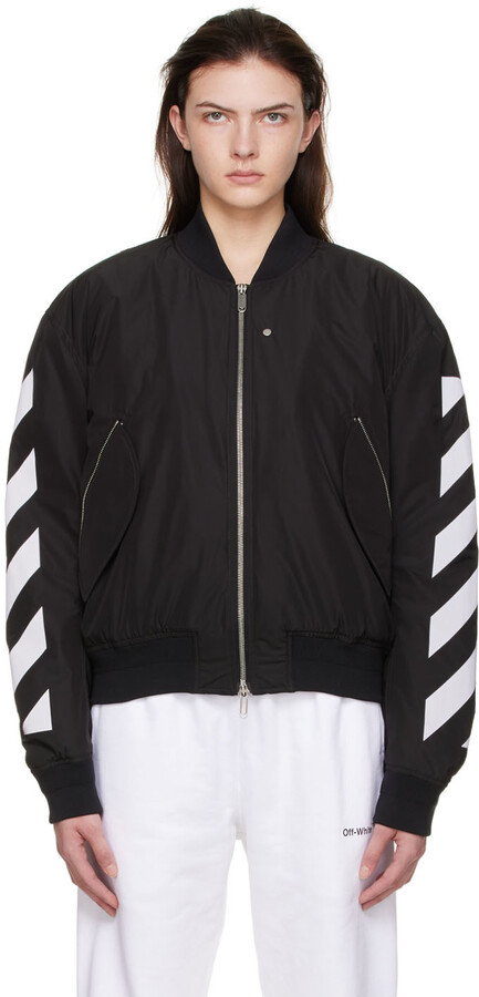 Off White Bomber | Shop the world's largest collection of fashion 