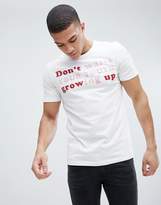 Thumbnail for your product : Jack and Jones Originals T-Shirt With Youth Slogan