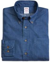Thumbnail for your product : Brooks Brothers Regular Fit Button-Down Collar Denim Sport Shirt