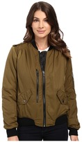 Thumbnail for your product : Blank NYC Bomber Jacket in She's a Toad