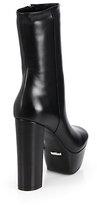 Thumbnail for your product : Gucci Leather Platform Ankle Boots