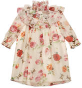 Thumbnail for your product : Gucci Children's rose print organza dress