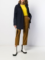 Thumbnail for your product : Fay Draped Wool Blend Coat