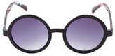 Thumbnail for your product : Wanderlust Floral Wing Round Sunglasses