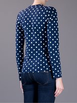 Thumbnail for your product : Comme des Garcons Play heart logo polka dot T-shirt