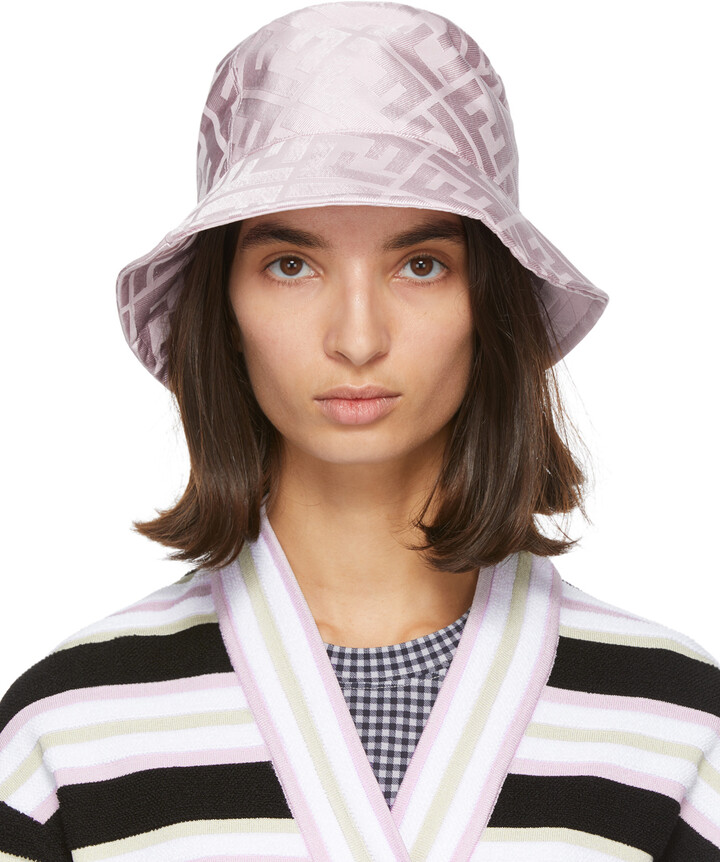 Fendi Pink 'Forever Fendi' Bucket Hat - ShopStyle