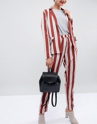 asos design mini soft minimal backpack