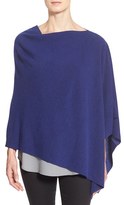 Thumbnail for your product : Eileen Fisher Asymmetrical Merino Poncho (Online Only)