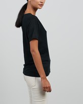 Thumbnail for your product : Jac + Jack Women's Black Basic T-Shirts - Khalo Tee - Size XS at The Iconic