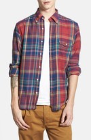 Thumbnail for your product : Gant 'Windblown Flannel' Trim Fit Flannel Woven Shirt