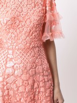 Thumbnail for your product : Needle & Thread Aurelia short-sleeved gown
