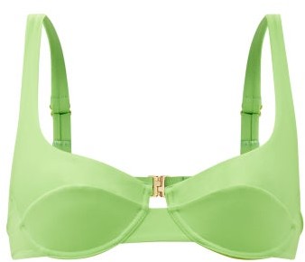 Lime green underwire bikini top Clearance