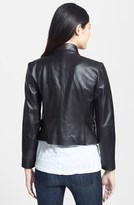 Thumbnail for your product : MICHAEL Michael Kors Lambskin Leather Motorcycle Jacket