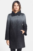Thumbnail for your product : Trina Turk 'Willow' Ombré Wool Blend Coat (Regular & Petite)