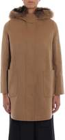 Thumbnail for your product : Max Mara Magiaro Fur Insert Wool Cashmere Silk Parka