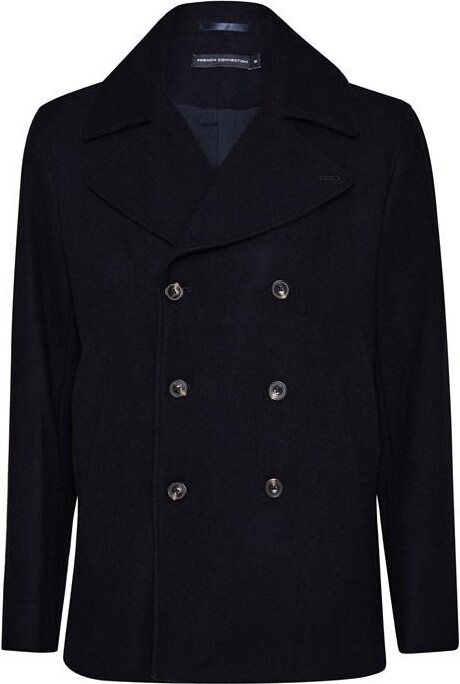 overcoat melton notch coat size1 navy ジャケット/アウター