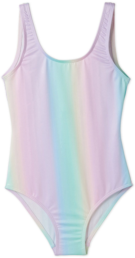 baby rainbow swimsuit