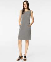 Thumbnail for your product : Brooks Brothers Petite Floral Stretch Cotton Jacquard Shift Dress