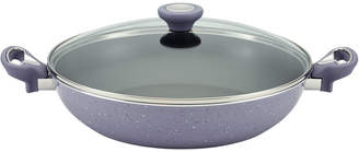 Farberware New Traditions Speckled Aluminum Nonstick 12.5In Covered Skillet