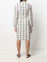 Thumbnail for your product : A.P.C. Raquel check shirt dress