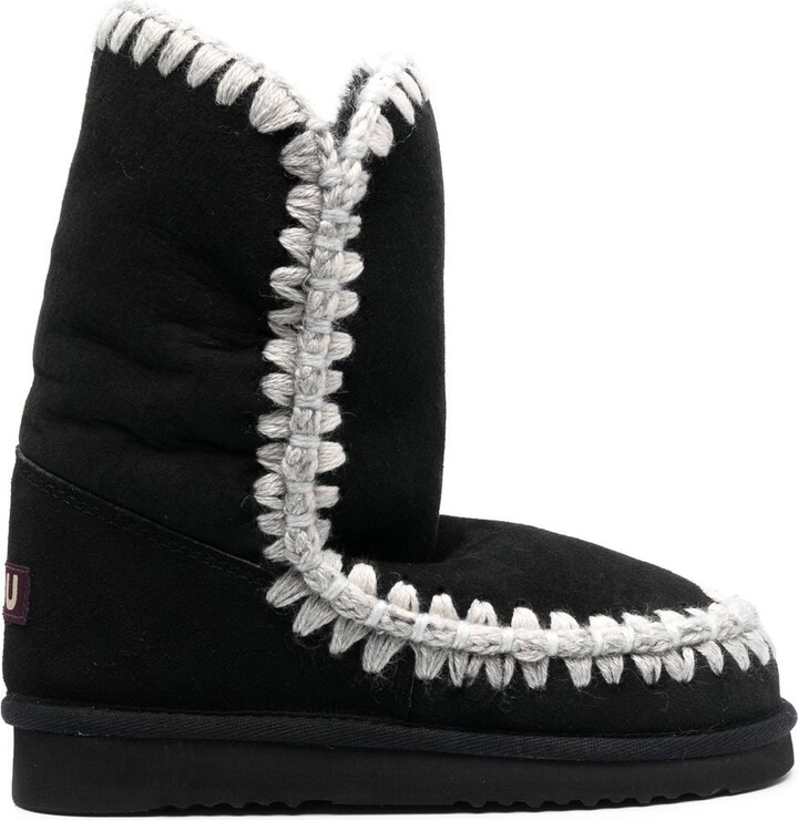 Mou Women's Black Boots | Shop The Largest Collection | ShopStyle