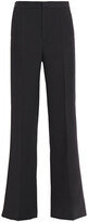 Thumbnail for your product : Philosophy di Lorenzo Serafini Crystal-embellished Crepe Flared Pants