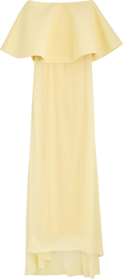 ワンピース JACQUEMUS Woman Dress Yellow 251DR2422381 250 Jacquemus Yellow Dress for Women