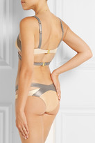 Thumbnail for your product : Agent Provocateur Mazzy Metals triangle bikini top