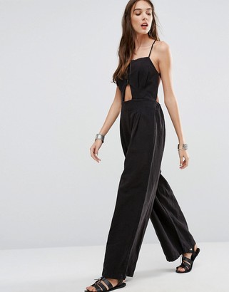 Free People Marbella Cut Out Jumpsuit