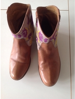 Thumbnail for your product : Antik Batik Leather Ankle boots