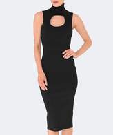 Thumbnail for your product : SOLACE London Leticia Polo Neck Dress