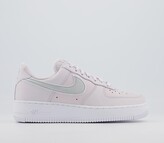 Thumbnail for your product : Nike Force 1 07 Trainers Venice Metalic Silver White